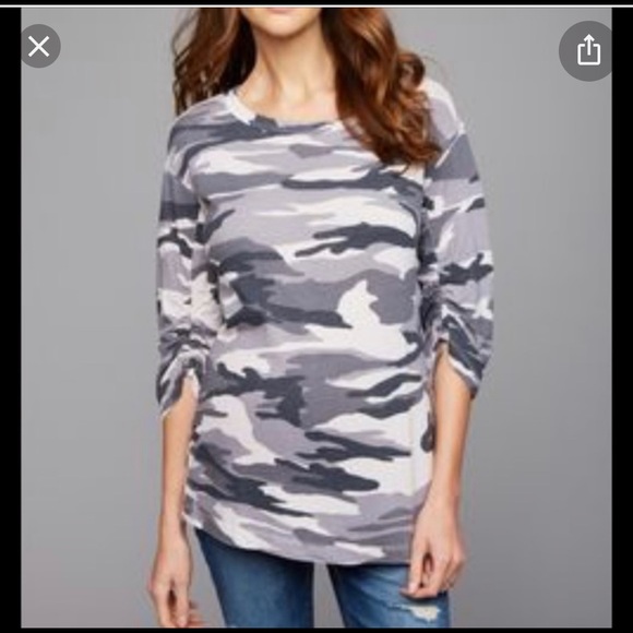 SPLENDID - Maternity Camo Sweatshirt! - Picture 2 of 7